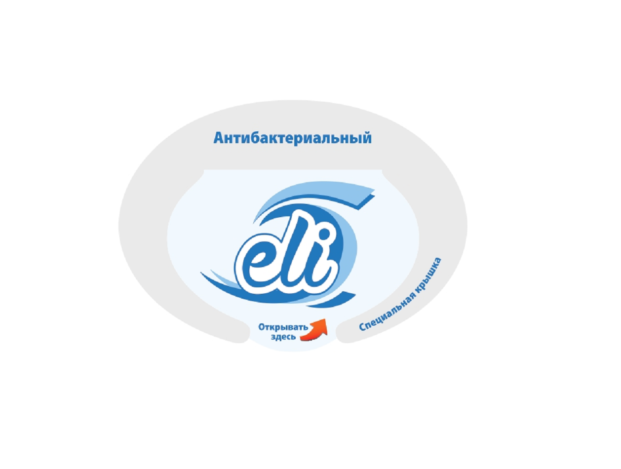 Товарный знак № 76158 «Антибактериальный eli Открывать здесь С…»
