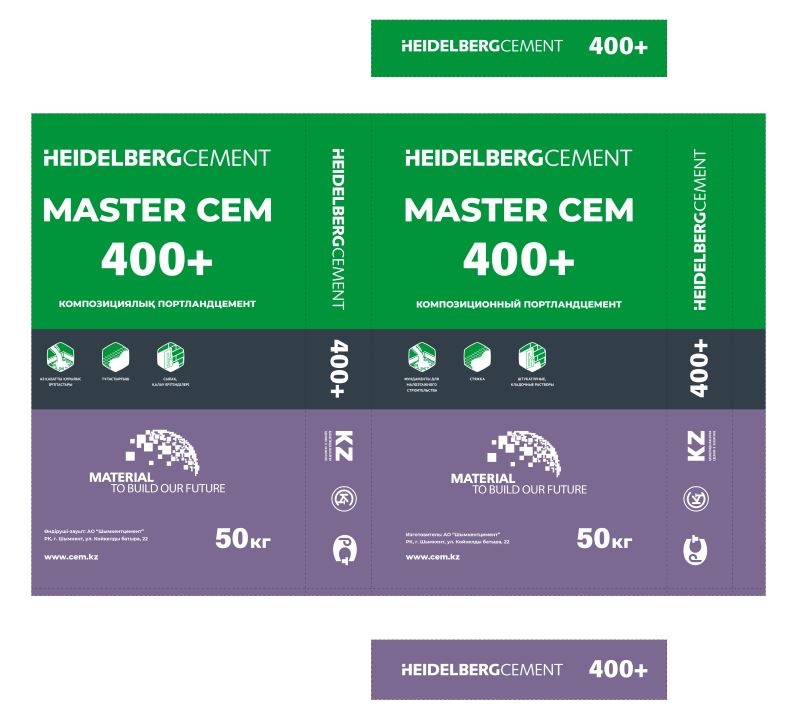 Товарный знак № 81379 «Master Cem 400+ HEIDELBERGCEMENT MATERI…»