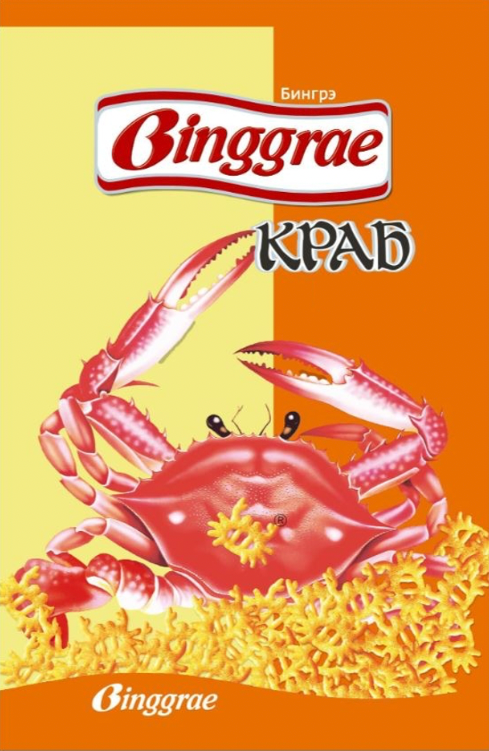 Товарный знак № 80078 «Бингрэ Binggrae® КРАБ Binggrae»
