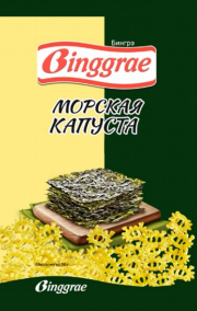 Товарный знак № 80084 «Бингрэ Binggrae МОРСКАЯ КАПУСТА Масса н…»