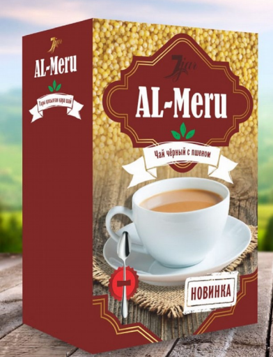 Товарный знак № 81324 «7 jar AL-Meru чай черный с пшеном Тары …»