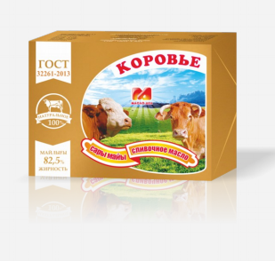Товарный знак № 83646 «Коровье сливочное масло сары майы М МАС…»