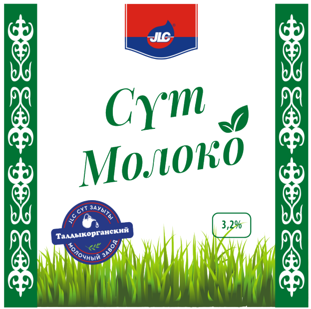 Товарный знак № 87864 «Сут Молоко JLC JLC ЗАУЫТЫ Молочный заво…»