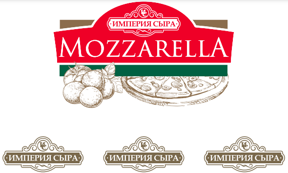 Товарный знак № 88277 «ИС ИМПЕРИЯ СЫРА Mozzarella»