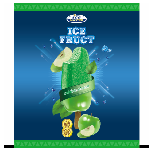 Товарный знак № 85744 «ICE FRUCT ЯБЛОКО СОРБЕТ БЕЗ ЛАКТОЗЫ КАЗ…»