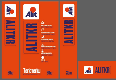 Товарный знак № 89732 «ALIT ALITKR Тегістегіш шпатлевка финишн…»