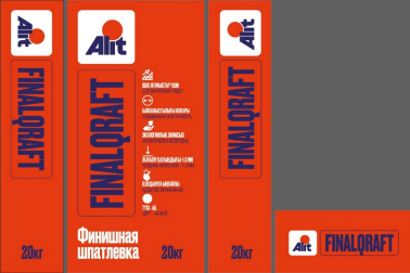 Товарный знак № 89734 «Alit FINALQRAFT Финишная шпатлевка 20 к…»