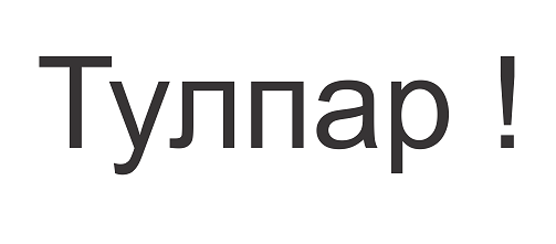 Товарный знак № 91703 «Тулпар!»