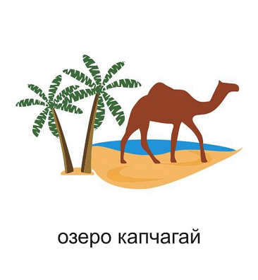 Товарный знак № 98739 «озеро капчагай»