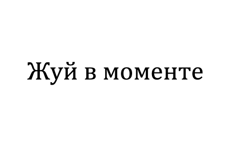 Товарный знак № 93243 «Жуй в моменте»