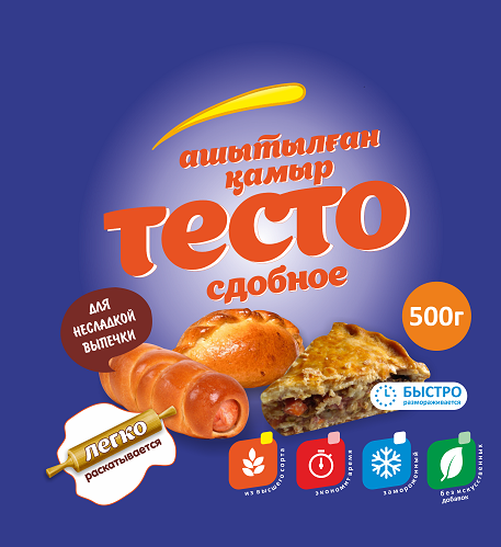 Товарный знак № 93814 «ашытылған қамыр ТЕСТО сдобное для несла…»