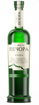 Товарный знак № 96960 «ПЕЧОРА ВОДКА River 1809 length Вековая …»