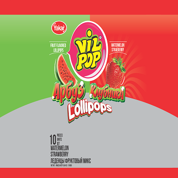 Товарный знак № 98450 «АРБУЗ-КЛУБНИКА Lollipops Yakar FRUIT FL…»