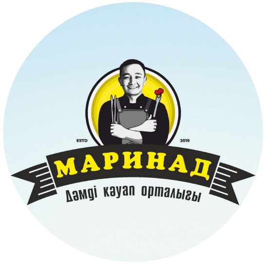 Товарный знак № 100056 «МАРИНАД Дәмді кәуап орталығы ESTD 2019»