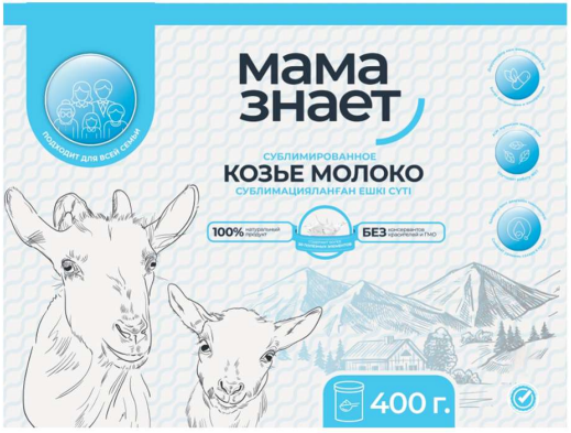 Товарный знак № 104345 «ПОДХОДИТ ДЛЯ ВСЕЙ СЕМЬИ Мама знает СУБЛ…»