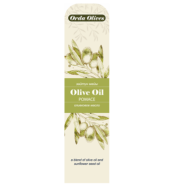 Товарный знак № 105713 «Orda Olives зәйтүн майы Olive Oil POMAC…»