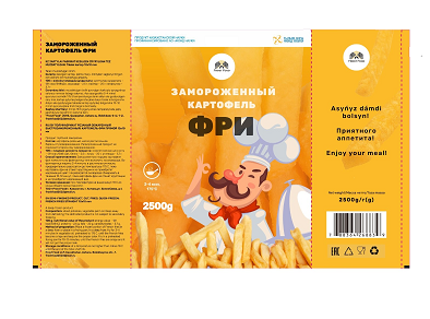 Товарный знак № 100615 «Frost Food FF Замороженный картофель фр…»