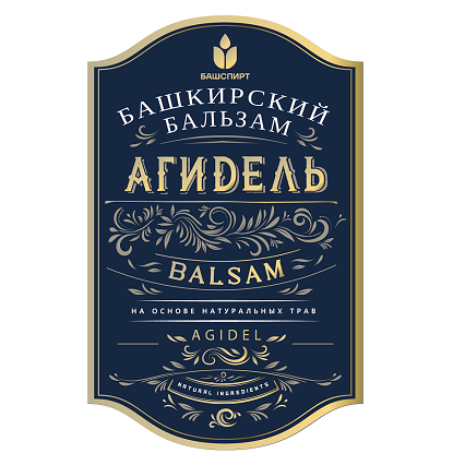 Товарный знак № 104225 «БАШСПИРТ БАШКИРСКИЙ БАЛЬЗАМ АГИДЕЛЬ BAL…»