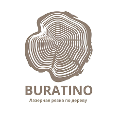 Товарный знак № 106233 «BURATINO лазерная резка по дереву»