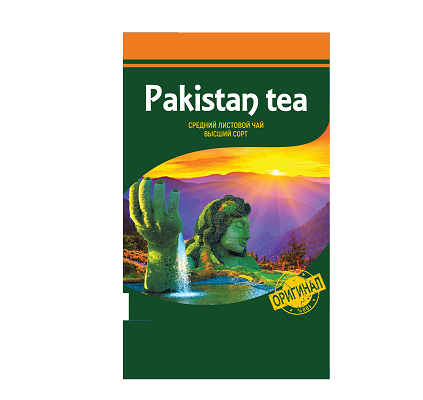 Товарный знак № 107718 «Pakistan tea СРЕДНИЙ ЛИСТОВОЙ ЧАЙ ВЫСШИ…»