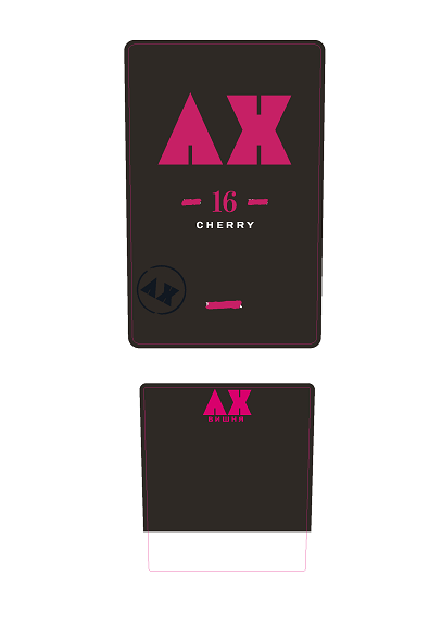 Товарный знак № 107994 «AX 16 CHERRY, ВИШНЯ»