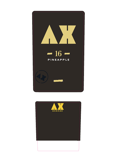 Товарный знак № 107997 «AX 16 PINEAPPLE АНАНАС»