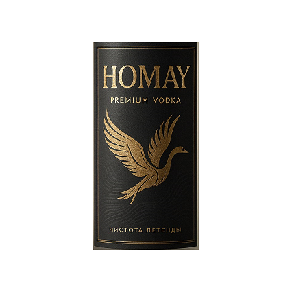Товарный знак № 109903 «HOMAY PREMIUM VODKA ЧИСТОТА ЛЕГЕНДЫ»