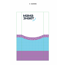 Товарный знак № 111804 «МАМА ЗНАЕТ S-DIAPERS»
