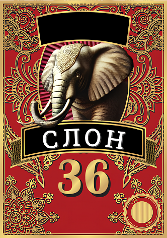 Товарный знак № 113410 «СЛОН 36»