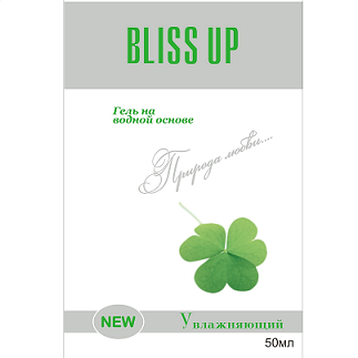 Товарный знак № 114636 «BLISS UP Гель на водной основе Природа …»