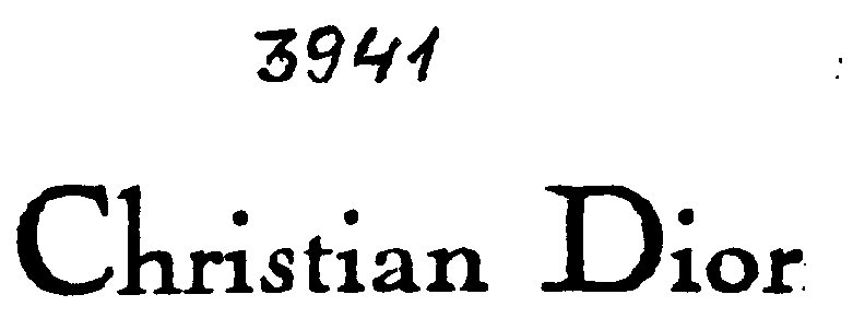 Товарный знак № 2294 «СНRISТIАN DIОR»