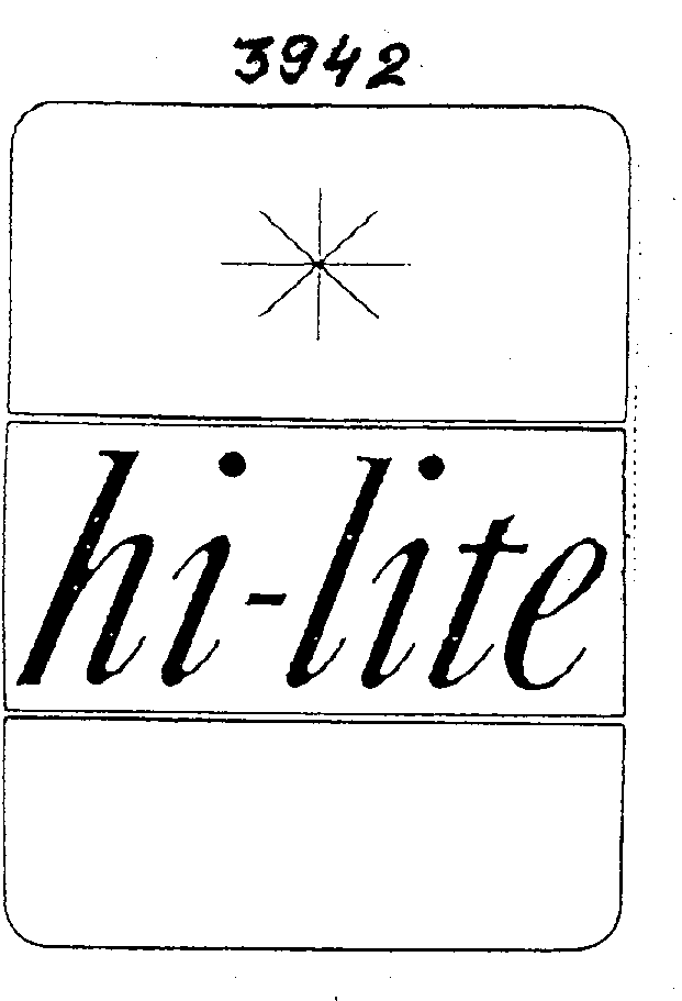 Товарный знак № 2295 «НI-LIТЕ»