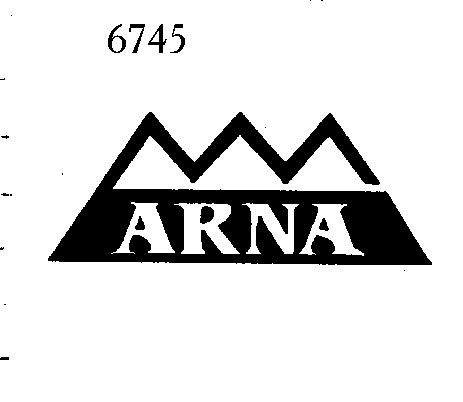 Товарный знак № 4496 «АRNА»