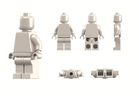 Товарный знак № 115853 «LEGO Minifigure 3D»