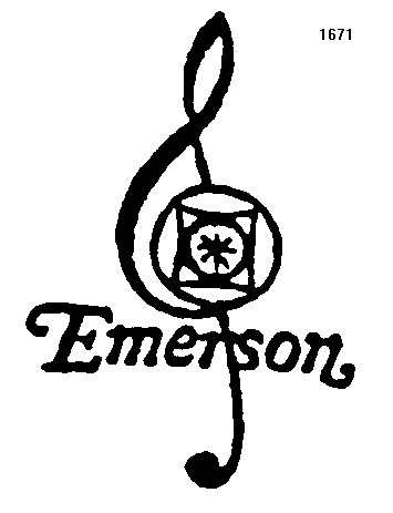 Товарный знак № 1047 «ЕМЕRSОN»