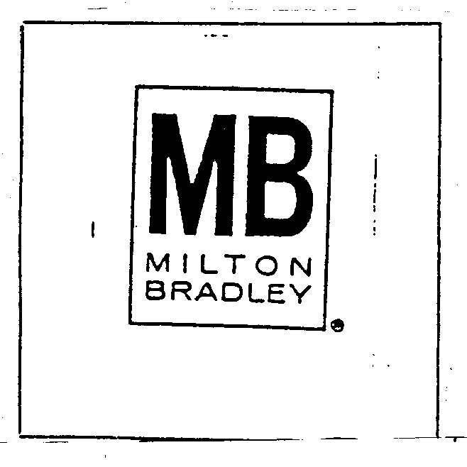 Товарный знак № 1951 «МВ МILТОN ВRАDLЕY»