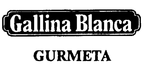 Товарный знак № 10685 «GАLLINА ВLАNСА GURМЕТА»