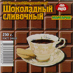 Товарный знак № 12371 «АМЗ МАРГАРИН ШОКОЛАДНЫЙ СЛИВОЧНЫЙ»