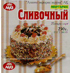Товарный знак № 12373 «АМЗ МАРГАРИН СЛИВОЧНЫЙ»