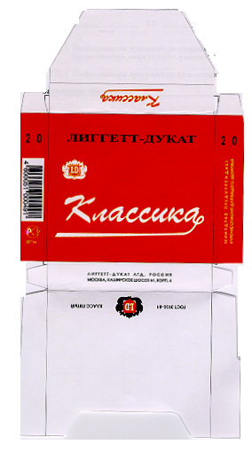 Товарный знак № 14545 «КЛАССИКА ЛИГГЕТТ ДУКАТ LD»