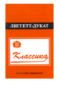 Товарный знак № 14056 «LD ЛИГГЕТТ ДУКАТ КЛАССИКА»