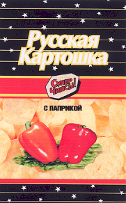 Товарный знак № 16230 «РУССКАЯ КАРТОШКА С ПАПРИКОЙ СУПЕР ЧИПСЫ»