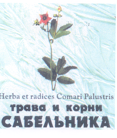 Товарный знак № 19276 «ТРАВА И КОРНИ САБЕЛЬНИКА»