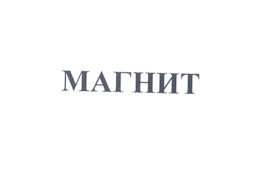 Товарный знак № 25063 «МАГНИТ»