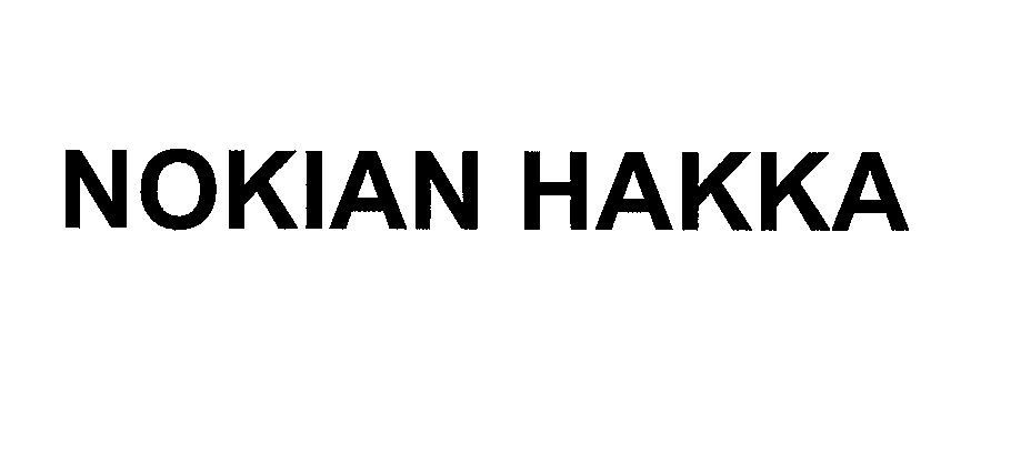 Товарный знак № 25410 «NОКIАN НАККА»