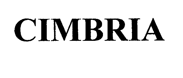Товарный знак № 30337 «СIМВRIА»