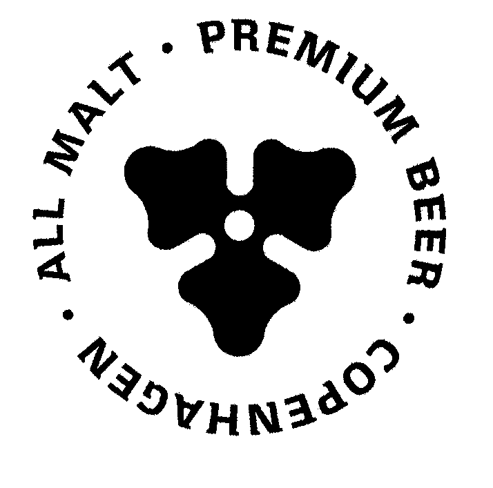 Товарный знак № 30338 «АLL МАLТ РRЕМIUМ ВЕЕR СОРЕNНАGЕN»