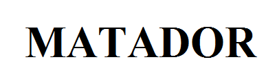 Товарный знак № 28316 «МАТАDОR»