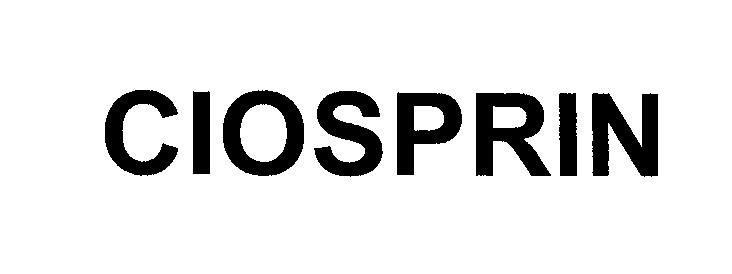 Товарный знак № 28525 «СIОSРRIN»