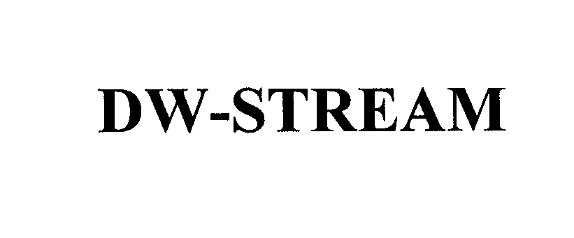 Товарный знак № 28513 «DW-SТRЕАМ»